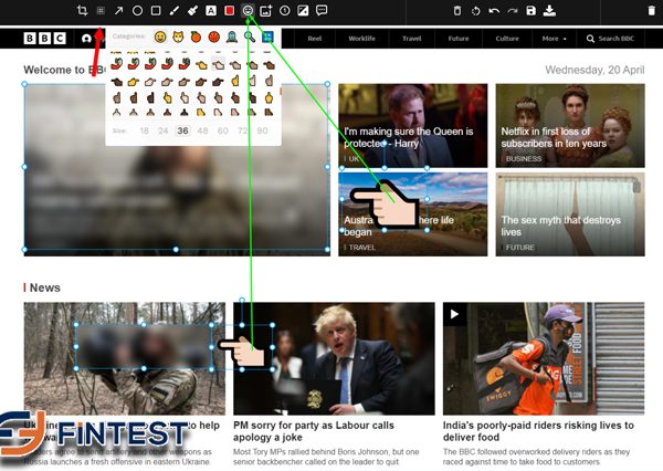 blur background image here easily