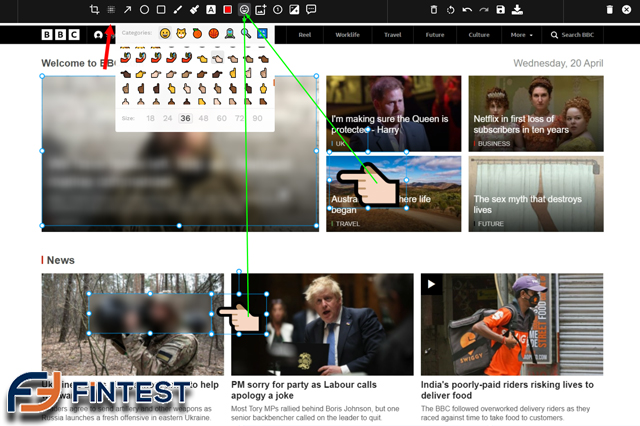 blur background image here easily