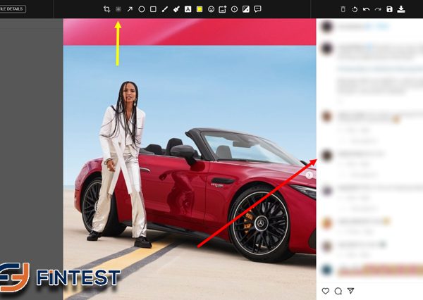Edit images with blur effect