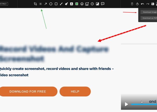 How to blur image