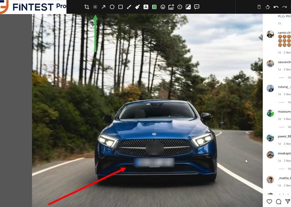 How to blur photo