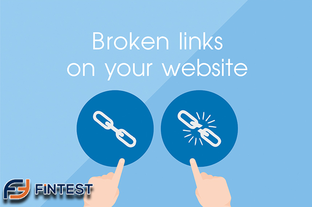 Find a broken link easily