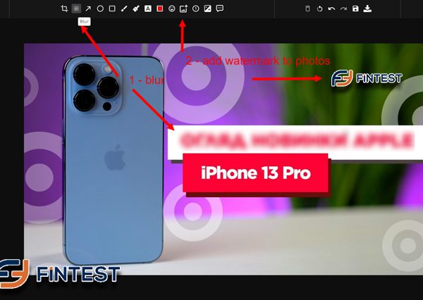 Create watermark pictures